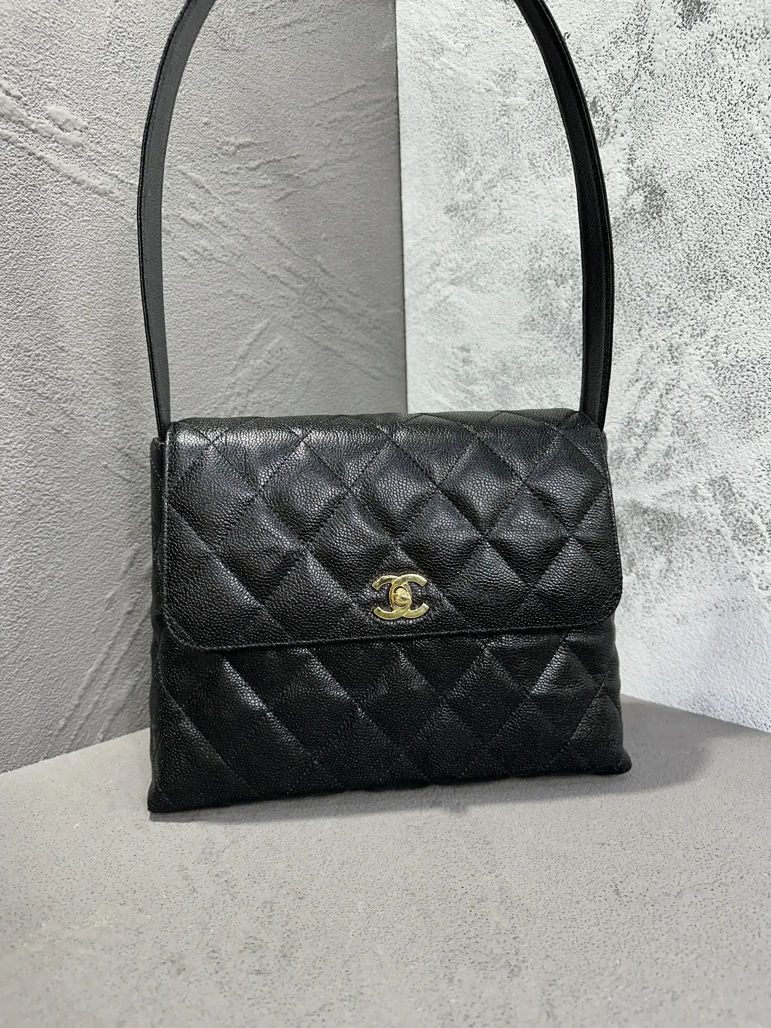 가방 -샤넬 -리폼 -빈티지 페이턴트 가죽 퀼팅 숄더백 수선 후